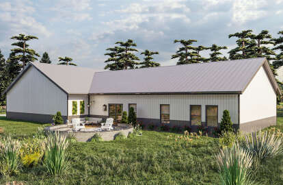 Barn House Plan #963-00715 Elevation Photo