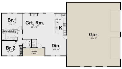 Main Floor  for House Plan #963-00715