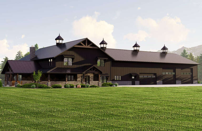 Barn House Plan #5032-00194 Elevation Photo