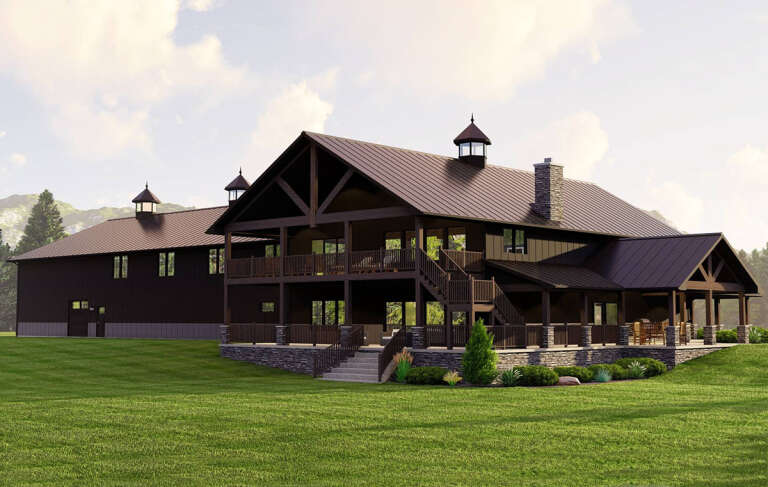 Barn House Plan #5032-00194 Elevation Photo
