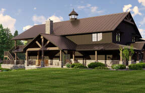 Barn House Plan #5032-00194 Elevation Photo