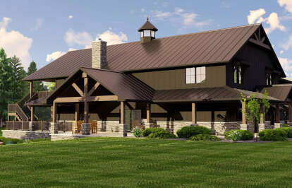 Barn House Plan #5032-00194 Elevation Photo