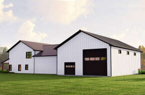 Barn House Plan #5032-00195 Elevation Photo