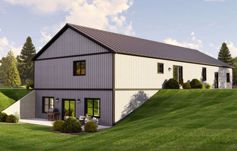 Barn House Plan #5032-00196 Elevation Photo