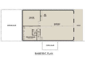 Basement for House Plan #5032-00196