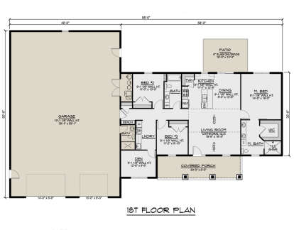 House Plan House Plan #28262 Drawing 1