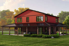 Barn House Plan #5032-00198 Elevation Photo