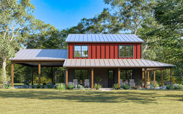 House Plan House Plan #28263 Front Elevation 