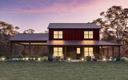 Barn House Plan #5032-00198 Elevation Photo