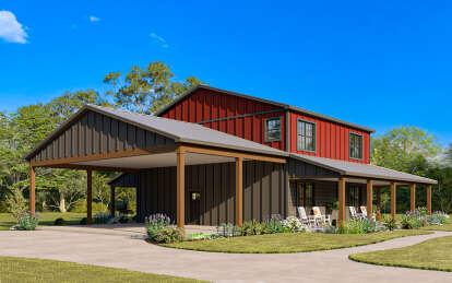 Barn House Plan #5032-00198 Elevation Photo