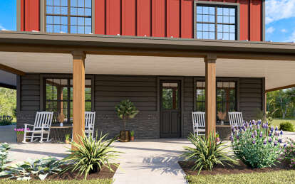 Barn House Plan #5032-00198 Elevation Photo