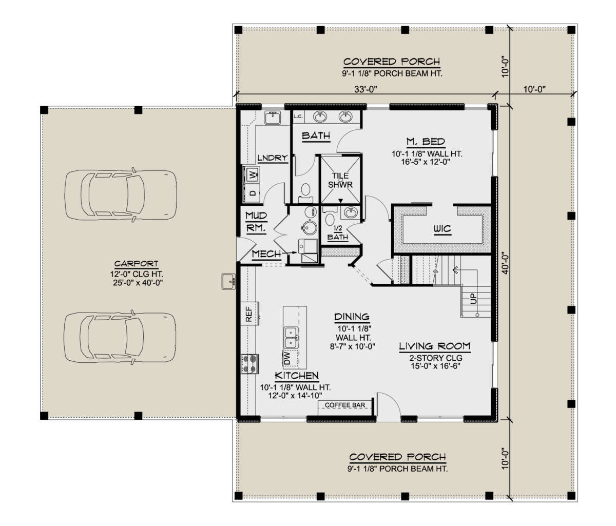 Main Floor  for House Plan #5032-00198