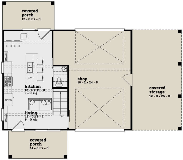 House Plan House Plan #28264 Drawing 1