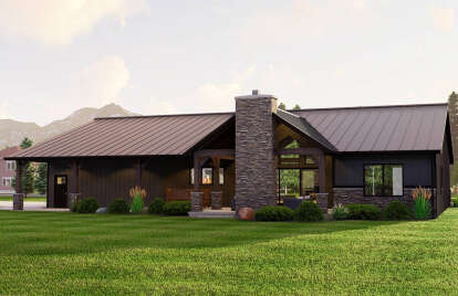 Barn House Plan #5032-00200 Elevation Photo