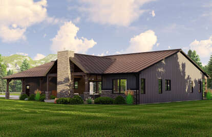 Barn House Plan #5032-00200 Elevation Photo