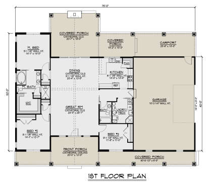 House Plan House Plan #28266 Drawing 1