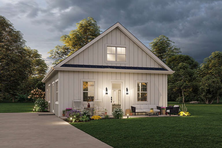 Cottage House Plan #1462-00059 Elevation Photo