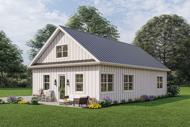 Cottage House Plan #1462-00059 Elevation Photo