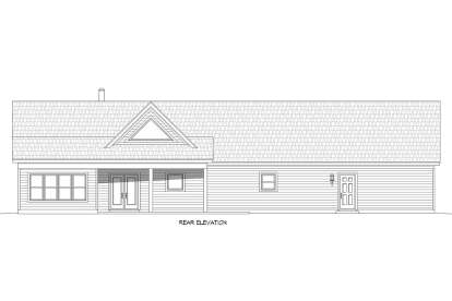 Craftsman House Plan #940-00682 Elevation Photo