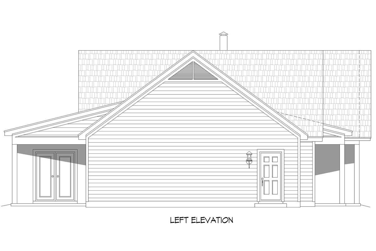Craftsman House Plan #940-00682 Elevation Photo