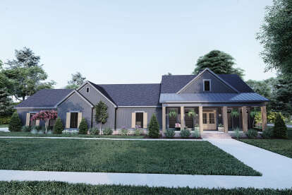 Farmhouse House Plan #8318-00312 Elevation Photo