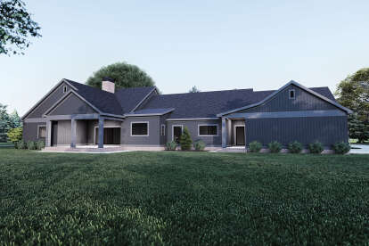 Farmhouse House Plan #8318-00312 Elevation Photo