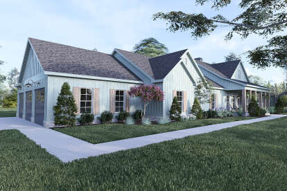 Farmhouse House Plan #8318-00312 Elevation Photo