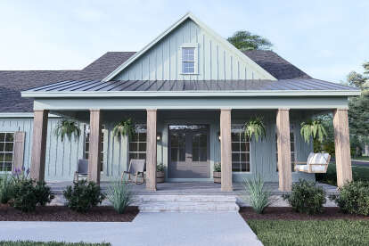 Farmhouse House Plan #8318-00312 Elevation Photo