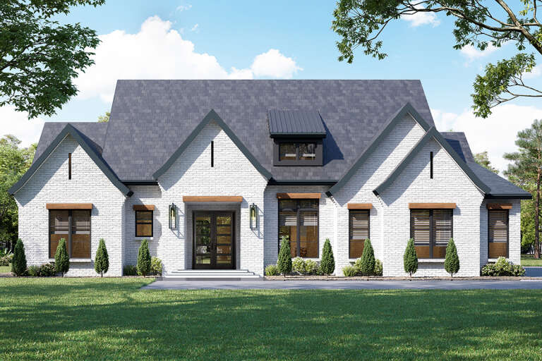 House Plan House Plan #28273 Front Elevation 