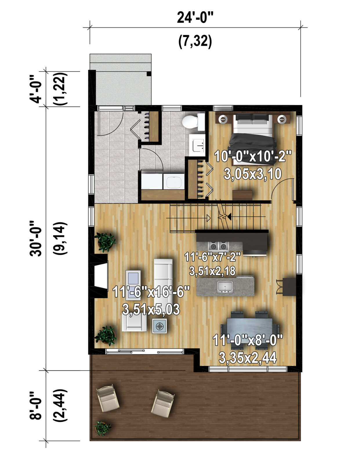 Main Floor  for House Plan #6146-00554