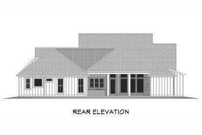 Modern Farmhouse House Plan #7516-00070 Elevation Photo