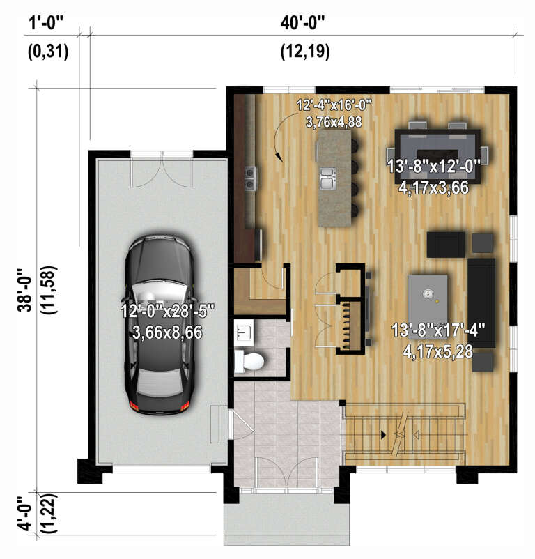 House Plan House Plan #28289 Drawing 1