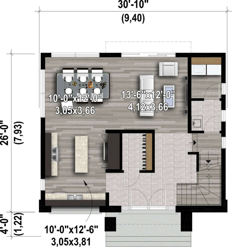 House Plan House Plan #28290 Drawing 1