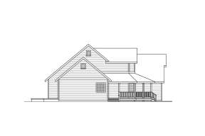 Country House Plan #035-01038 Elevation Photo