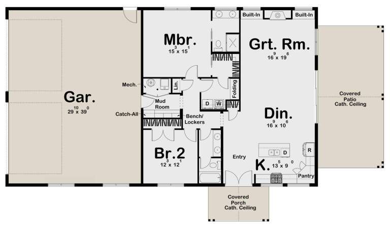 House Plan House Plan #28295 Drawing 1