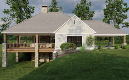 Cottage House Plan #8318-00313 Elevation Photo