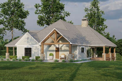 Cottage House Plan #8318-00313 Elevation Photo