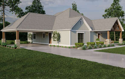 Cottage House Plan #8318-00313 Elevation Photo