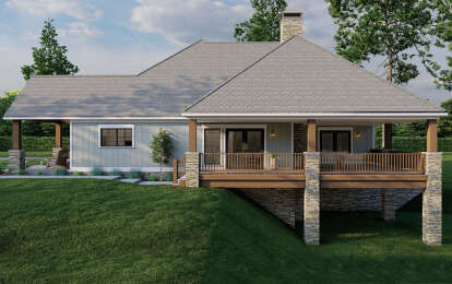 Cottage House Plan #8318-00313 Elevation Photo