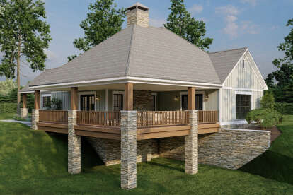 Cottage House Plan #8318-00313 Elevation Photo