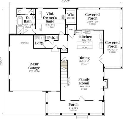 House Plan House Plan #28297 Drawing 3