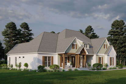 Modern Farmhouse House Plan #8318-00314 Elevation Photo