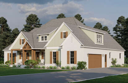 Modern Farmhouse House Plan #8318-00314 Elevation Photo