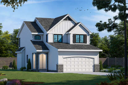 European House Plan #402-01772 Elevation Photo