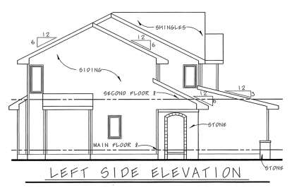 European House Plan #402-01772 Elevation Photo