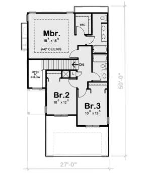 Second Floor for House Plan #402-01772