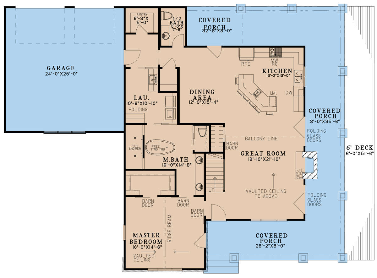 Main Floor  for House Plan #8318-00315