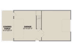 First Floor for House Plan #1462-00060
