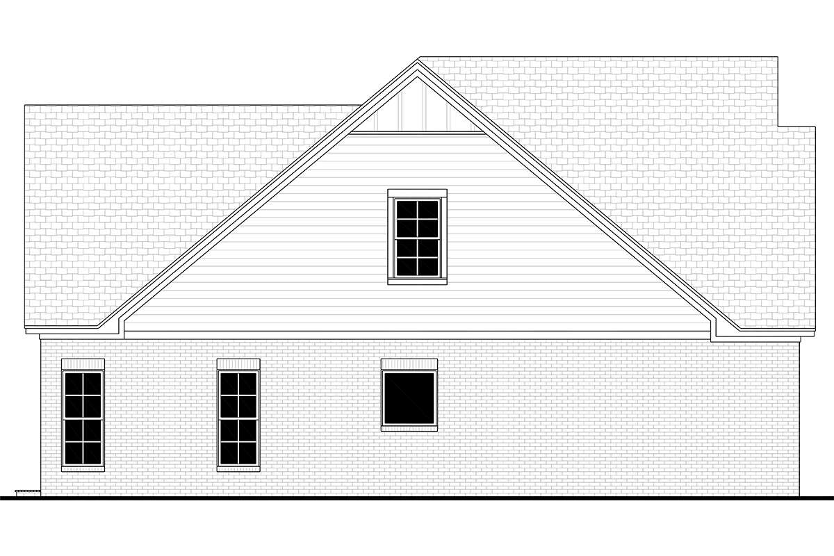 Craftsman House Plan #041-00317 Elevation Photo