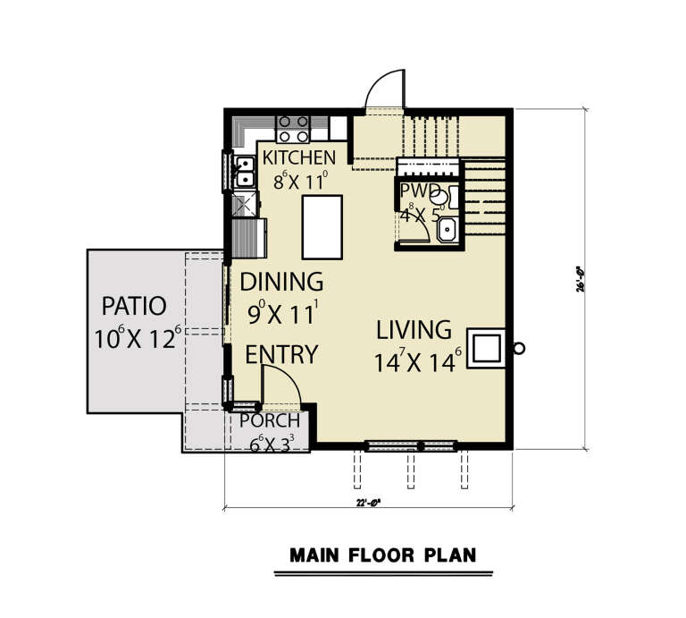 House Plan House Plan #28306 Drawing 1